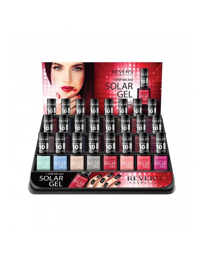 Display esmalte SOLAR GEL, SET2 
