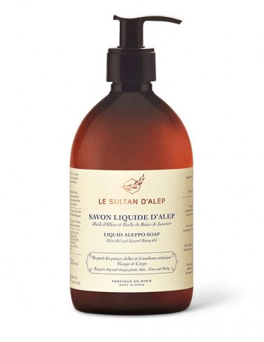 Jabón líquido Alepo con  aroma a JASMIN 500 ML