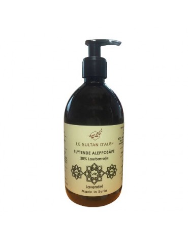 JABON ALEPPO LIQUIDO CON LAVANDA 500 ML