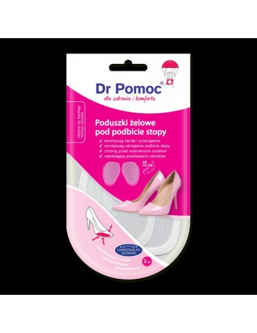 ALMOHADILLA GEL EMPEINE 2 PZAS