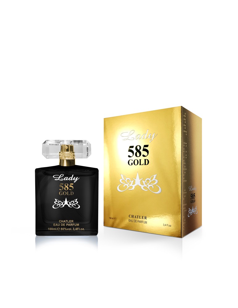 585 LADY GOLD BLACK 