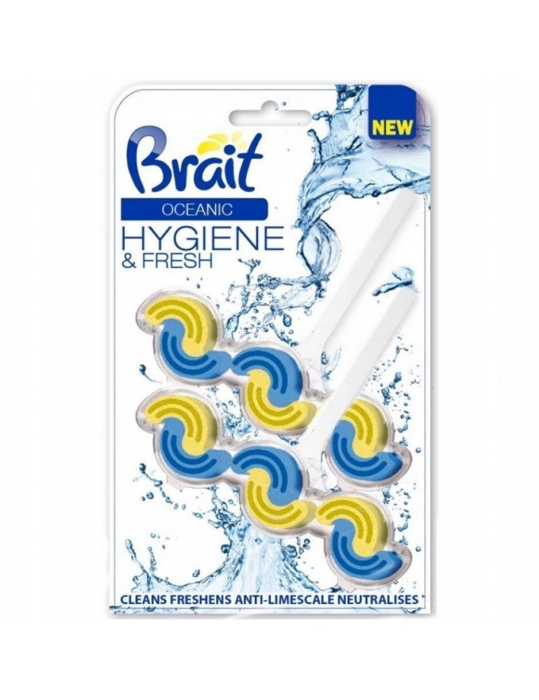 TOILET BLOCK BRAIT OCEANIC 2X45G