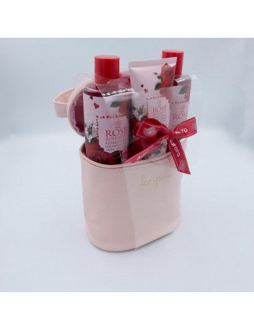 AURORA NECESER +4 PZAS ROSAS