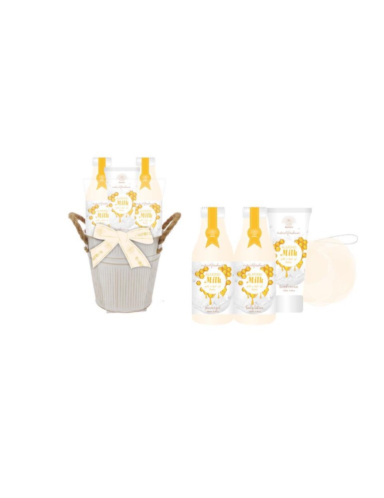 AURORA GIFT SET CUBO LECHE 4 PZAZ