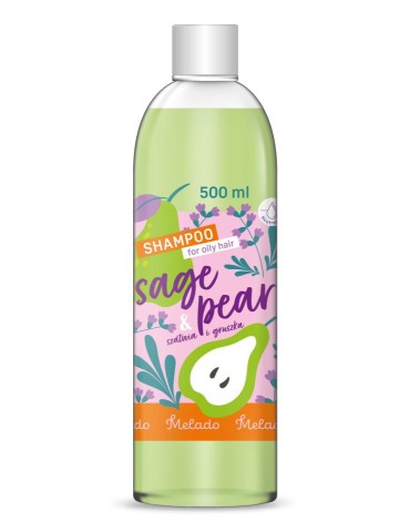 MELADO CHAMPU CABELLO GRASO AZUCAR Y PERA  500 ML