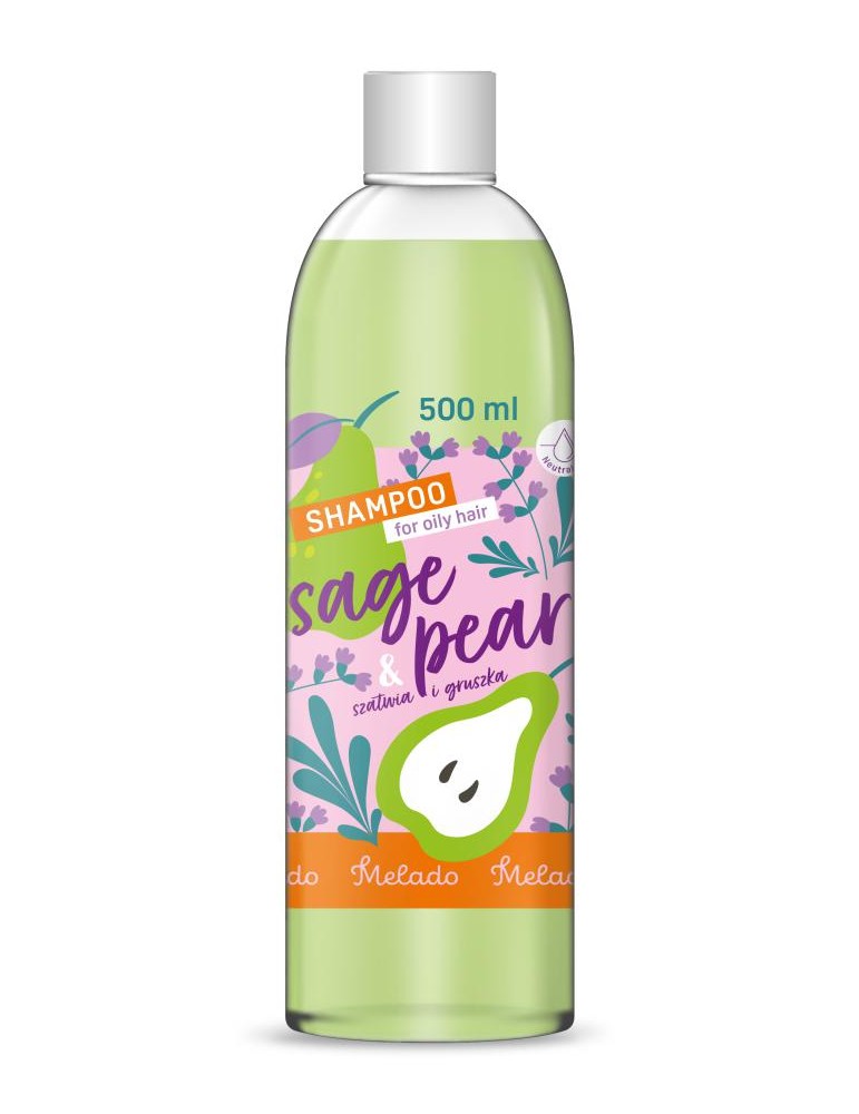 MELADO CHAMPU CABELLO GRASO AZUCAR Y PERA  500 ML