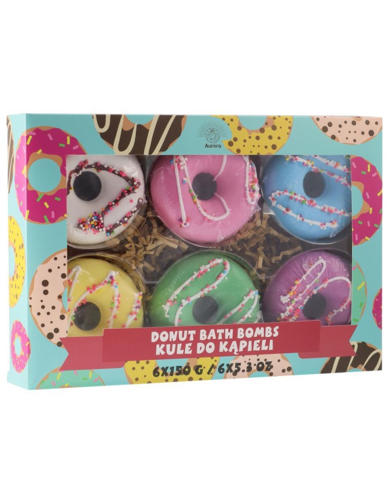 CAJA DE DONUTS ESFERVECENTES 6 PZAS