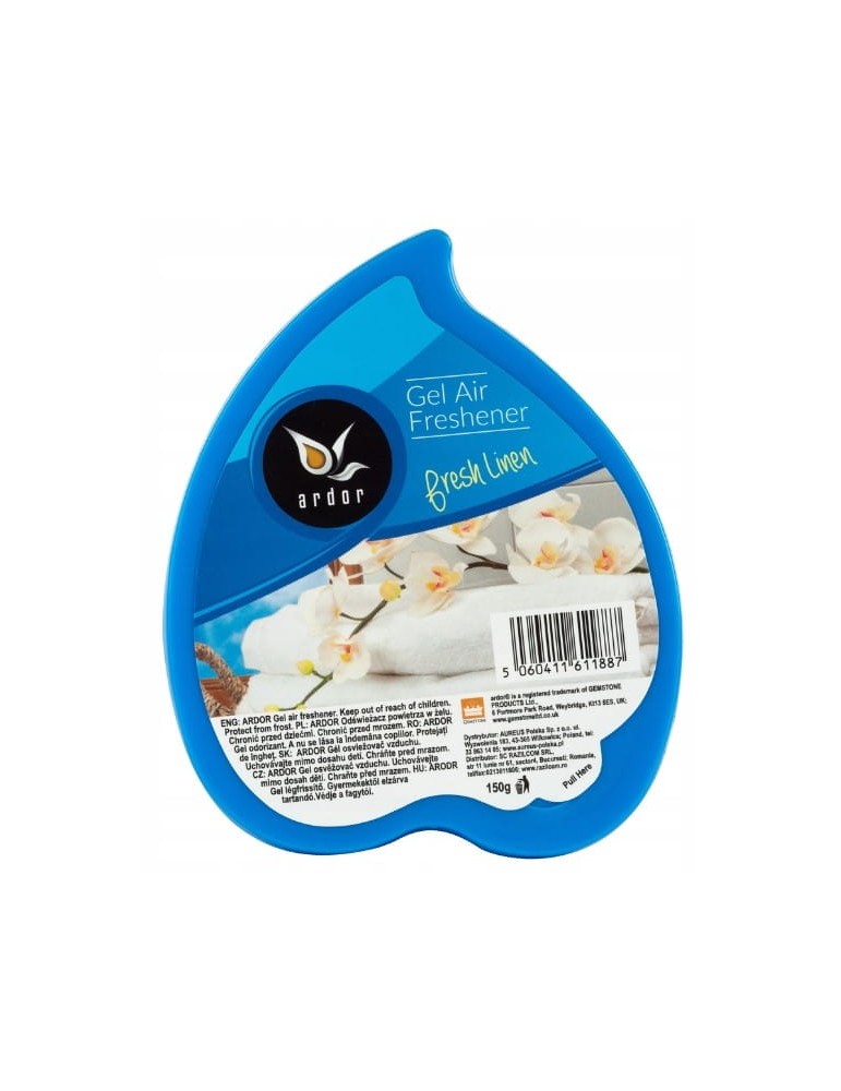 AMBIENTADOR GEL ROPA LIMPIA 150GR ARDOR