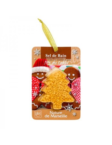 SAL DE BAÑOS BOLA DE NAVID 35G NATURE DE MARSEILLE