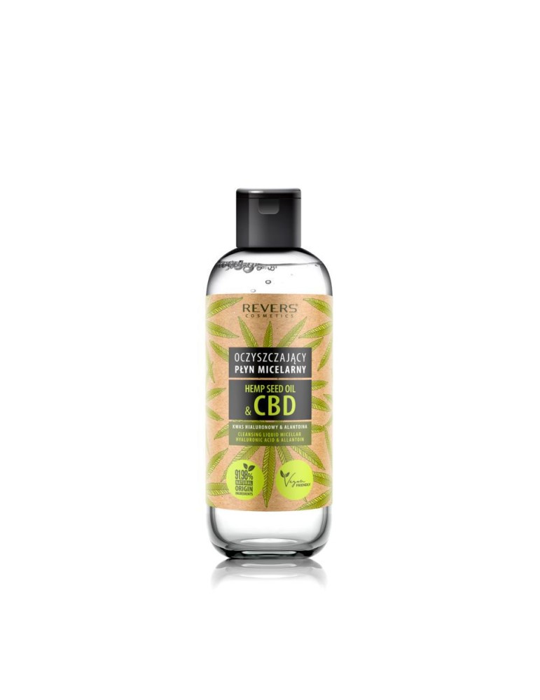 LIMPIADOR MISCELAR CON ACEITE CBD 400 ML