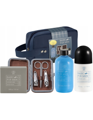 AURORA GIFT SET NECESER NAVY BLUE 