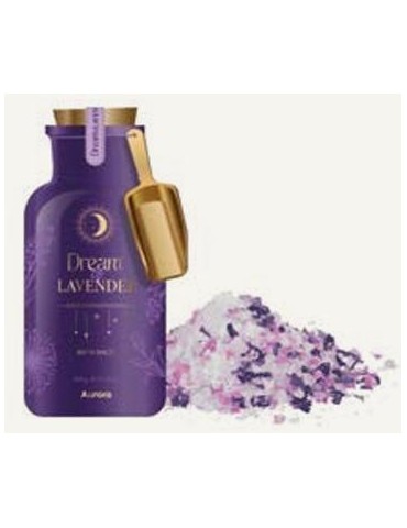 TARRO CRISTAL SALES DE BAÑO 600g LAVANDER 