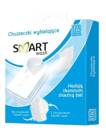 TOALLITAS BLANQUEADORAS 14 PZAS SMART