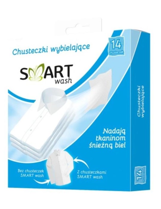 TOALLITAS BLANQUEADORAS 14 PZAS SMART