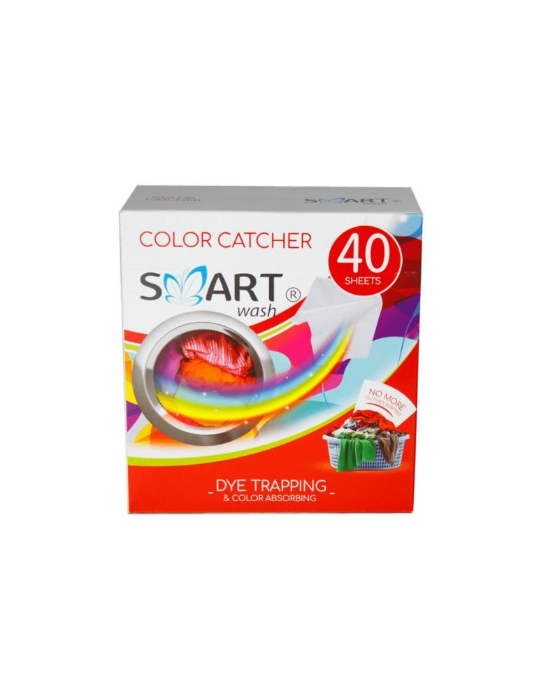 TOALLITAS HÚMEDAS INTELIGENTES ROPA DE COLOR 40PZA