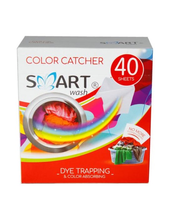 TOALLITAS HÚMEDAS INTELIGENTES ROPA DE COLOR 40PZA