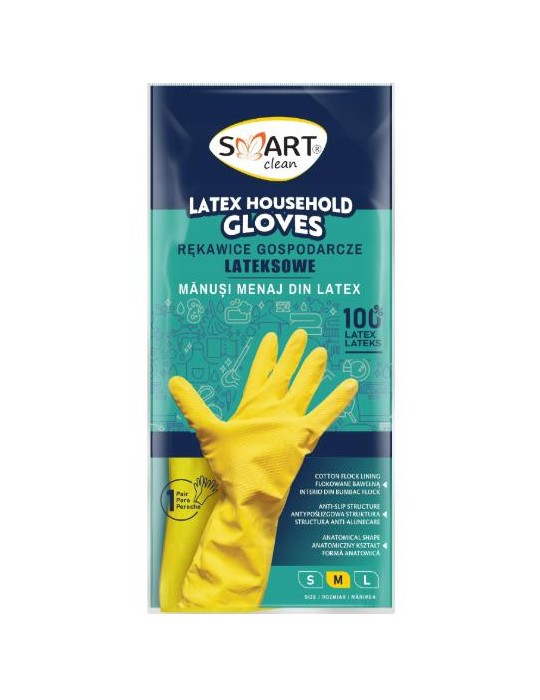 GUANTES DE LATEX TALLA M SMART