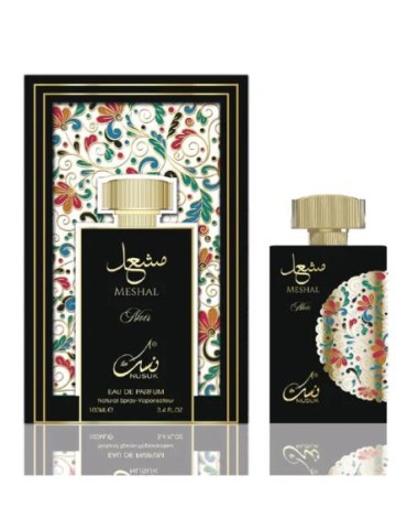 PERFUME ÁRABE NUSUK MESHAL NOIR EDP 100ML