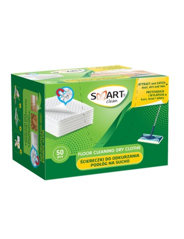 50 HOJAS LIMPIEZA PISO SMART