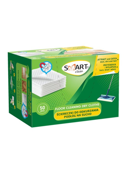 50 HOJAS LIMPIEZA PISO SMART