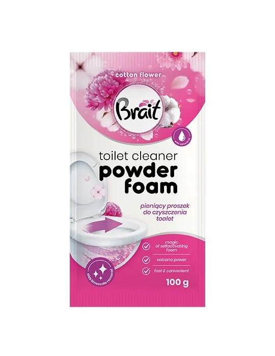 POLVO LIMPIADOR INODORO COTTON FLOWER BRAIT 100G
