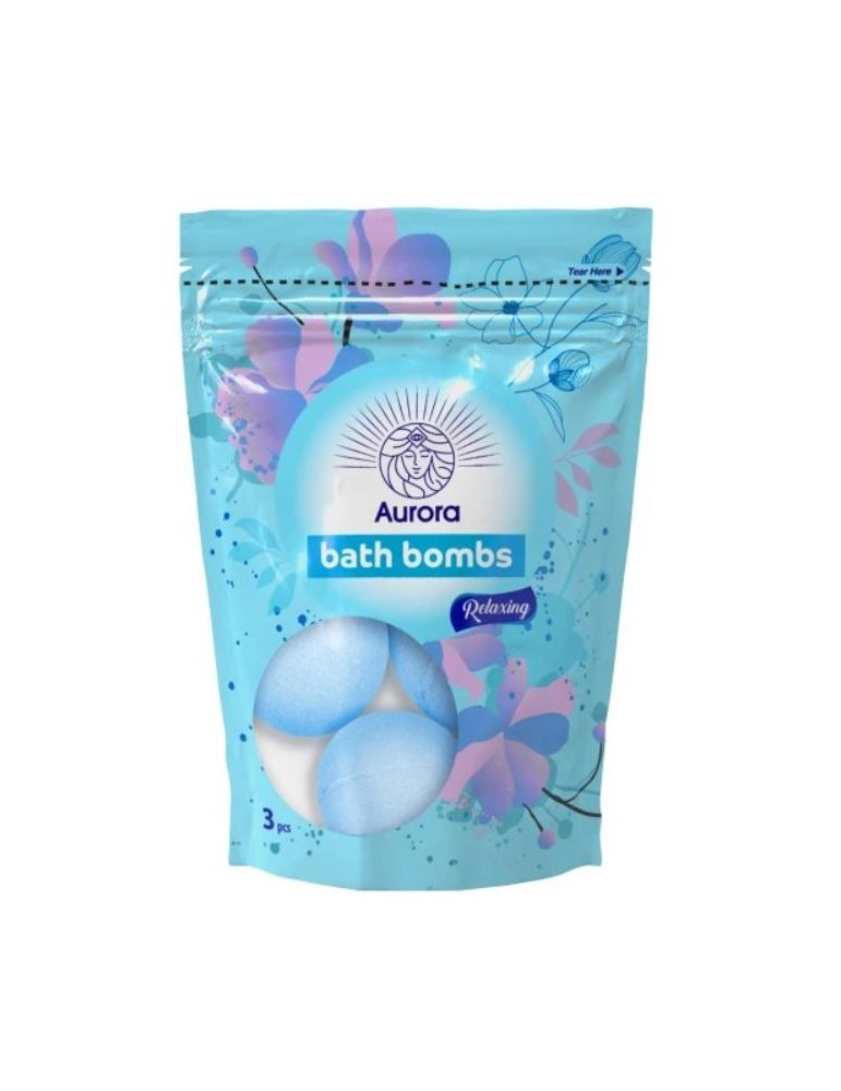 AURORA SPA BATH BOMB 3*50GR RELAXING