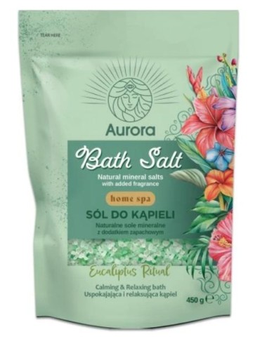 AURORA SPA BATH SALT 450 GR EUCALIPTO