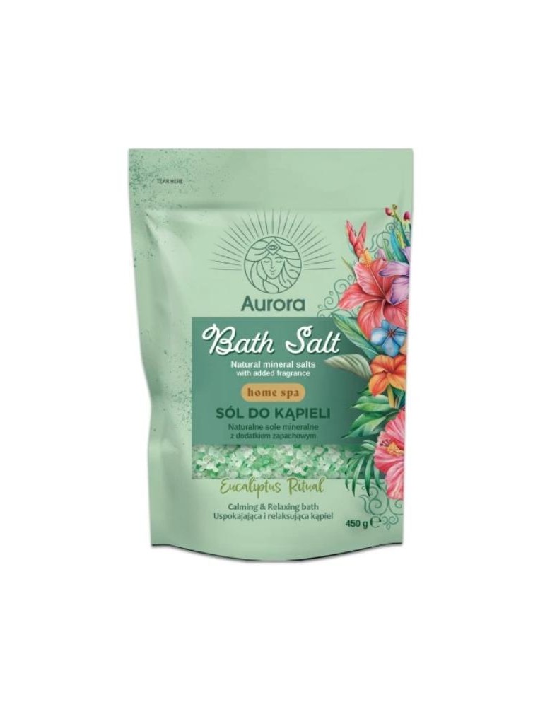 AURORA SPA BATH SALT 450 GR EUCALIPTO