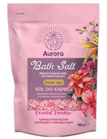 AURORA SPA BATH SALT 450 GR ORIENTAL PARADISE