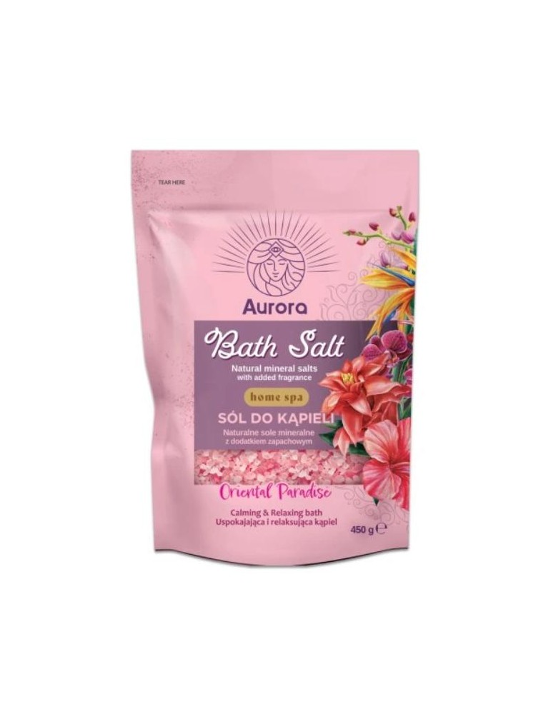 AURORA SPA BATH SALT 450 GR ORIENTAL PARADISE