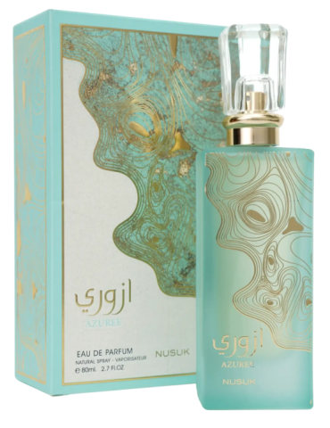 PERFUME ÁRABE NUSUK AZUREE EDP 100ML