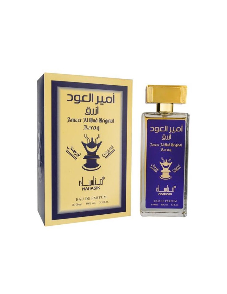 MANASIK AMEER AL OUD ORIGINAL AZRAQ EDP 100 ML
