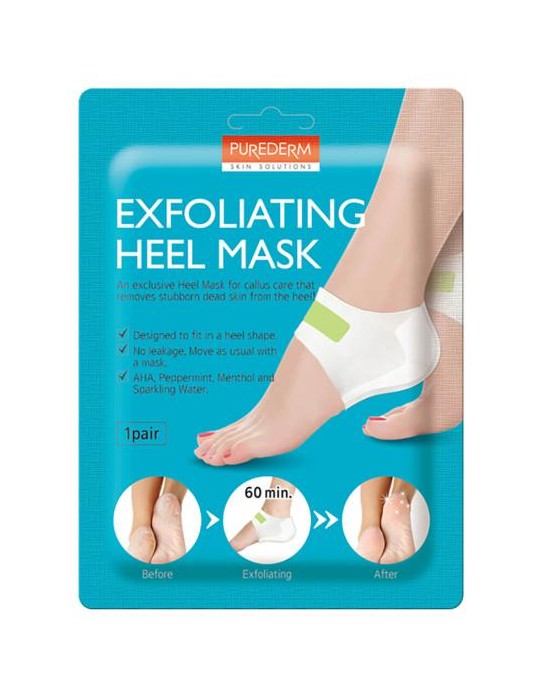 MASCARILLA EXFOLIANTE PARA TALONES  1PAR