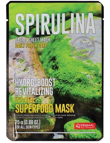 MASCARILLA DÉRMICA SPIRULINA SUPERFOOD 25g