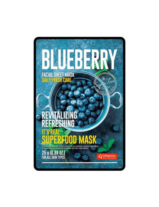 MASCARILLA DÉRMICA BLUEBERRY 25g