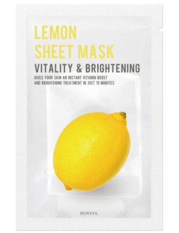 MASCARILLA FACIAL LIMÓN ILUMINADOR 22ML