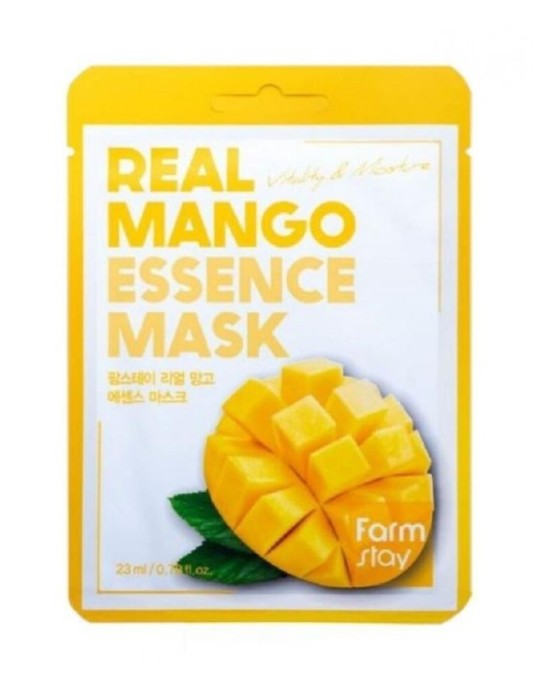MASCARILLA FACIAL ESENCIA DE MANGO 23ML FARMSTAY