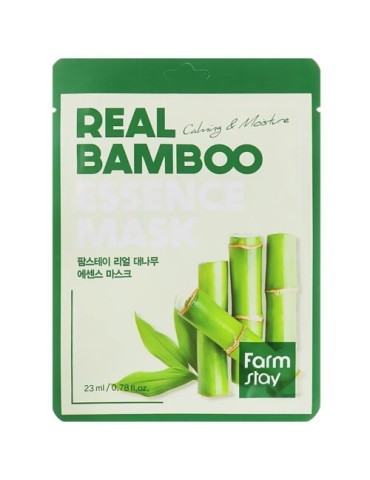 MASCARILLA FACIAL ESENCIA DE BAMBOO 23ML FARMSTAY