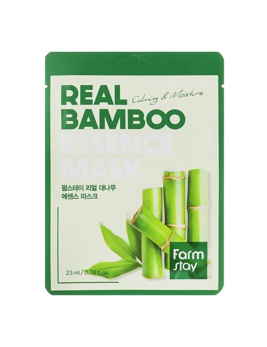 MASCARILLA FACIAL ESENCIA DE BAMBOO 23ML FARMSTAY