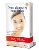 TIRAS NASALES DE LIMPIEZA PROFUNDA 6 PZAS PUREDERM