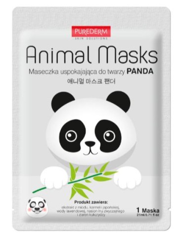 MASCARILLA FACIAL ANIMAL PANDA 21ML PUREDERM