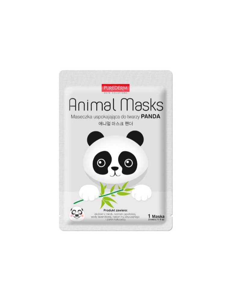 MASCARILLA FACIAL ANIMAL PANDA 21ML PUREDERM