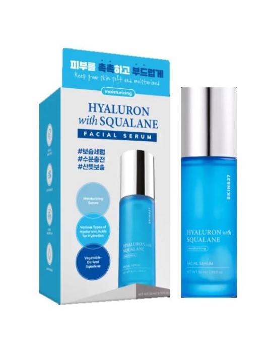 SERUM FACIAL HIALURONICO CON ESCUALANO 50ML SKI627
