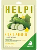 MASCARILLA FACIAL EXTRACTO DE PEPINO 25ML BERGAMO