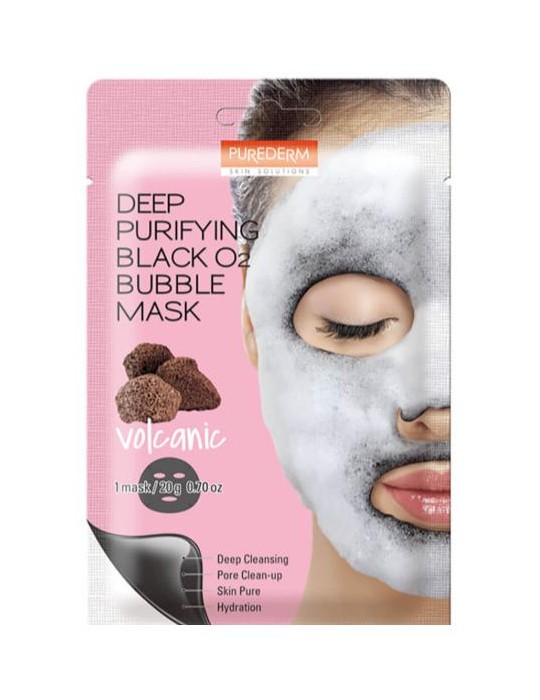 MASCARILLA FACIAL LIMPIEZA CENIZA VOLCÁNICA 20G