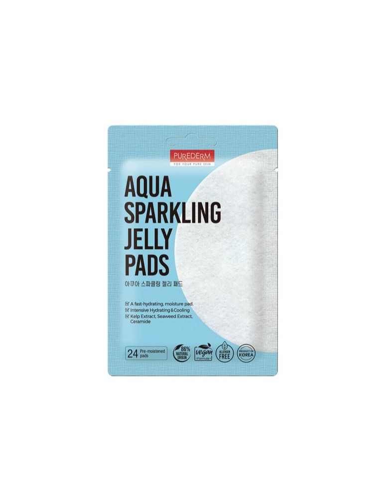 ALMOHADILLAS HIDRATANTES GEL AQUA 24 PZAS