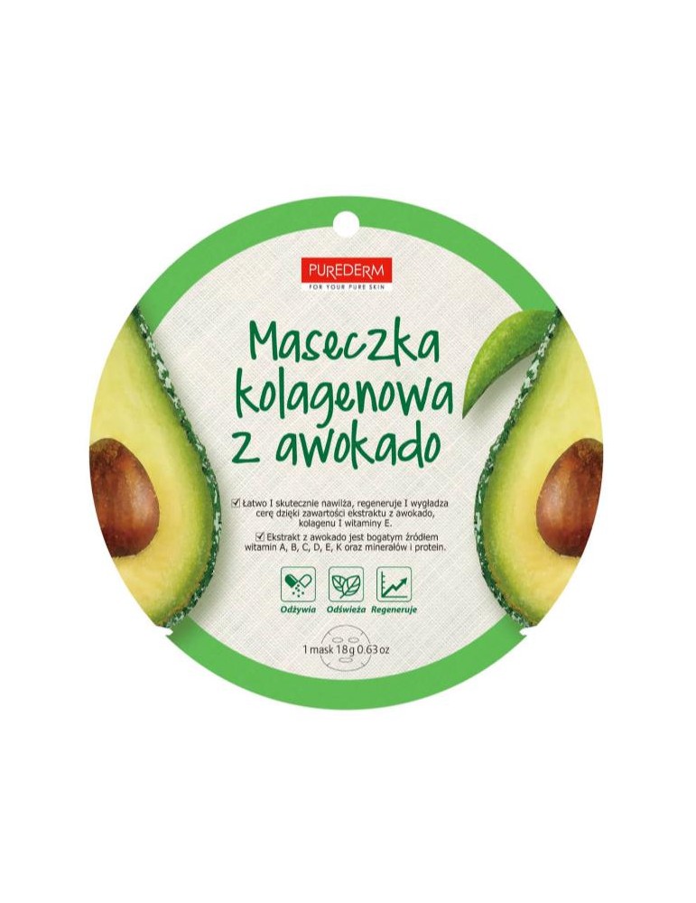 MASCARILLA FACIAL COLÁGENO AGUACATE 18G