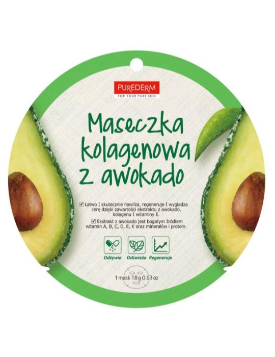 MASCARILLA FACIAL COLÁGENO AGUACATE 18G