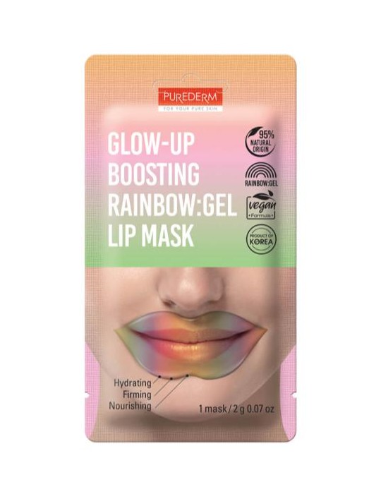 MASCARILLA LABIAL EN GEL GLOW-UP ARCOIRIS 2G