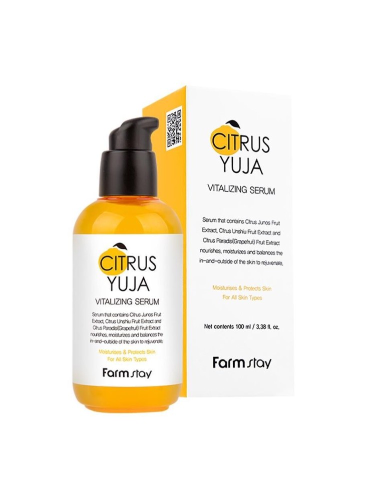 SERUM REVITALIZANTE CITRUS YUJA 100ML FARMSTAY